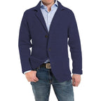 Achim | Herrenstrickjacke mit eleganter Schnittform, Tailored Cardigan | Nomad NTS | Black