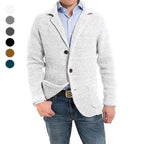 Achim | Herrenstrickjacke mit eleganter Schnittform, Tailored Cardigan | Nomad NTS