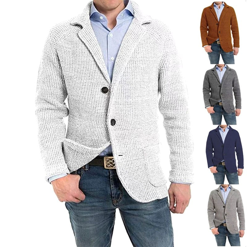 Achim | Herrenstrickjacke mit eleganter Schnittform, Tailored Cardigan | Nomad NTS