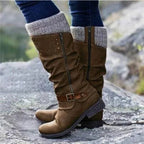 Ada | Damen orthopädische Stiefel, warme Winterstiefel | Nomadnts | Brown