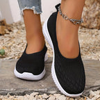 Adeline | Damen orthopädische Slip-On-Sneaker, leichte Komfortschuhe | Nomadnts | Purple
