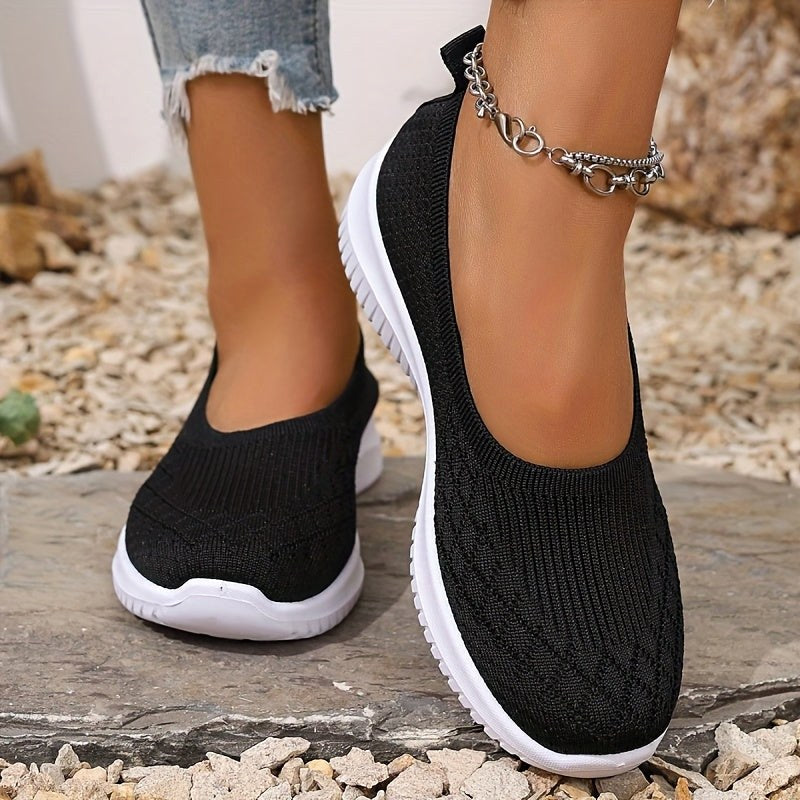 Adeline | Damen orthopädische Slip-On-Sneaker, leichte Komfortschuhe | Nomadnts | Purple