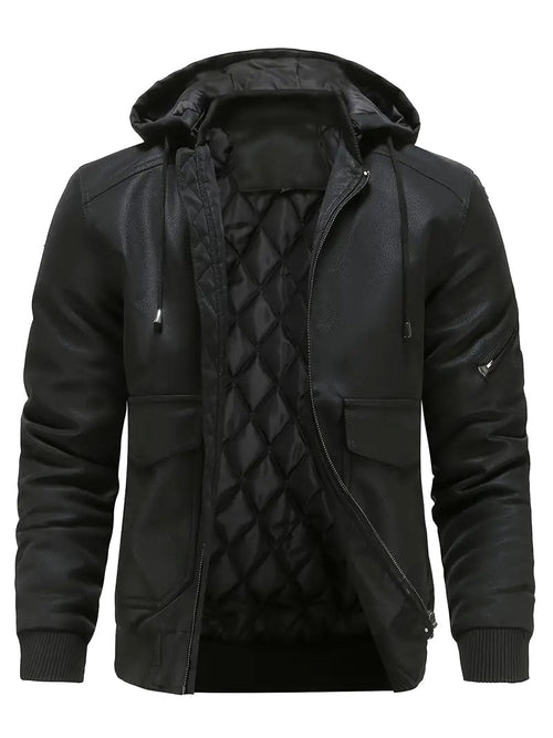 Albrecht | Herren Winterjacke mit Kapuze, Robuste Jacke für kalte Tage | Nomad NTS | Schwarz