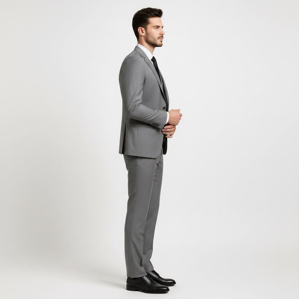 Alexander | Herrengarnitu Dreiteiler Mit Weste Formal, Elegante Anzuggarnitur | Nomad NTS