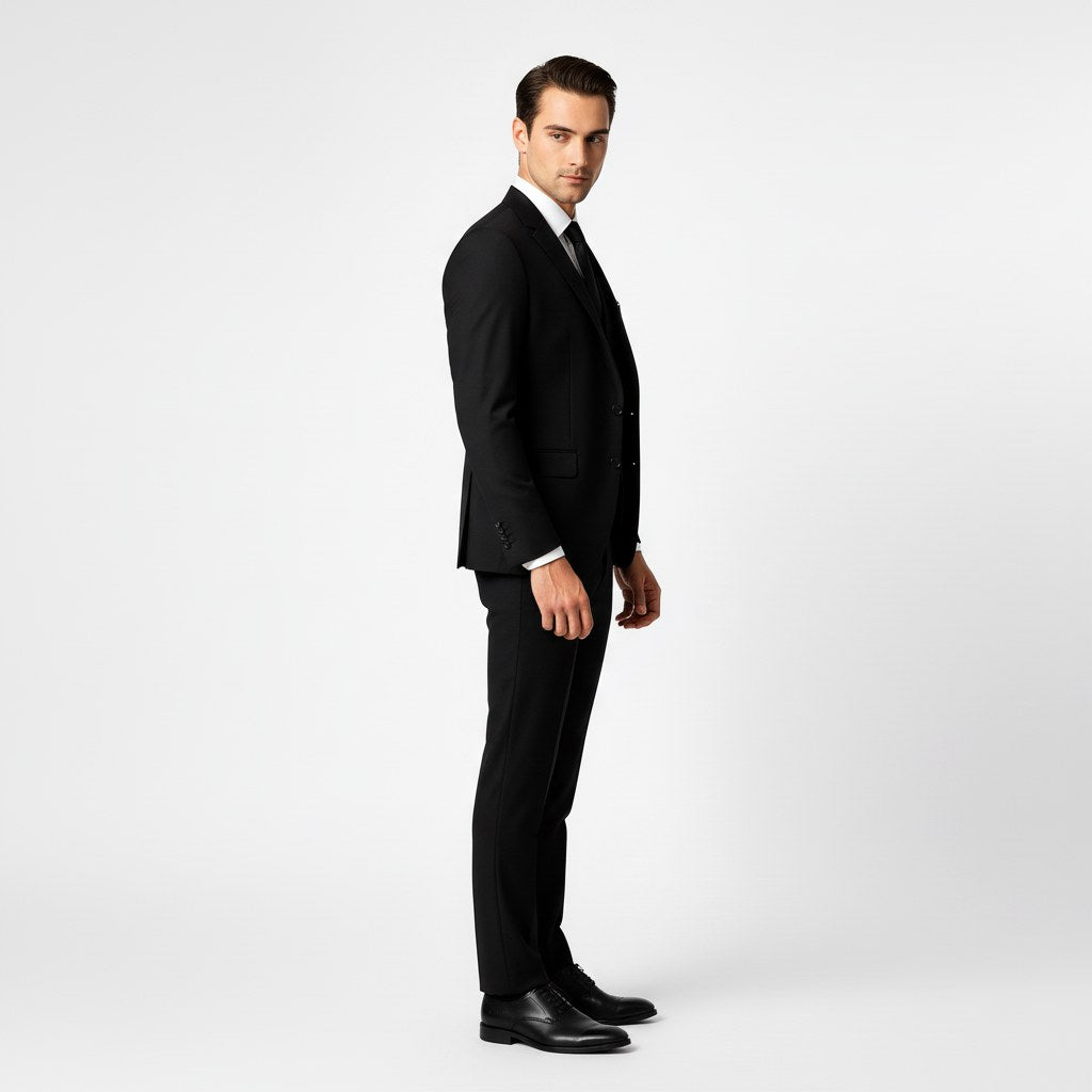 Alexander | Herrengarnitu Dreiteiler Mit Weste Formal, Elegante Anzuggarnitur | Nomad NTS