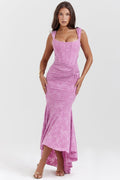 Alicja | Damen Spitzen-Abendkleid mit eng anliegender Silhouette, elegantes Abendkleid | Nomadnts | Nomadnts