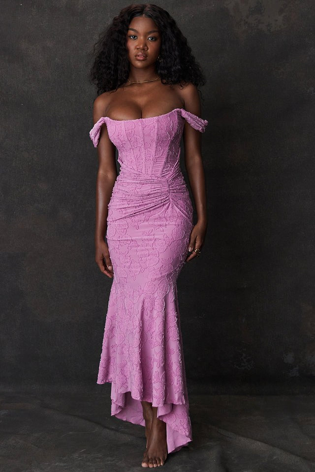 Alicja | Damen Spitzen-Abendkleid mit eng anliegender Silhouette, elegantes Abendkleid | Nomadnts | Nomadnts
