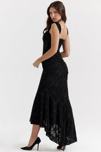 Alicja | Damen Spitzen-Abendkleid mit eng anliegender Silhouette, elegantes Abendkleid | Nomadnts | Nomadnts