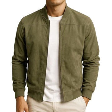 Alistair | Herren Bomberjacke mit klaren Linien, moderne, klassische Bomberjacke | Nomadnts | Nomadnts