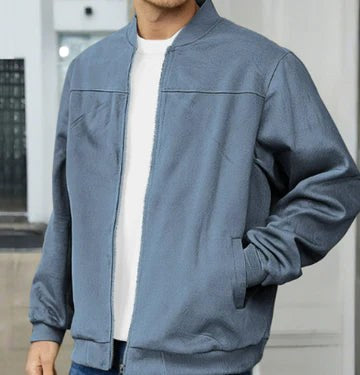 Alistair | Herren Bomberjacke mit klaren Linien, moderne, klassische Bomberjacke | Nomadnts | Nomadnts