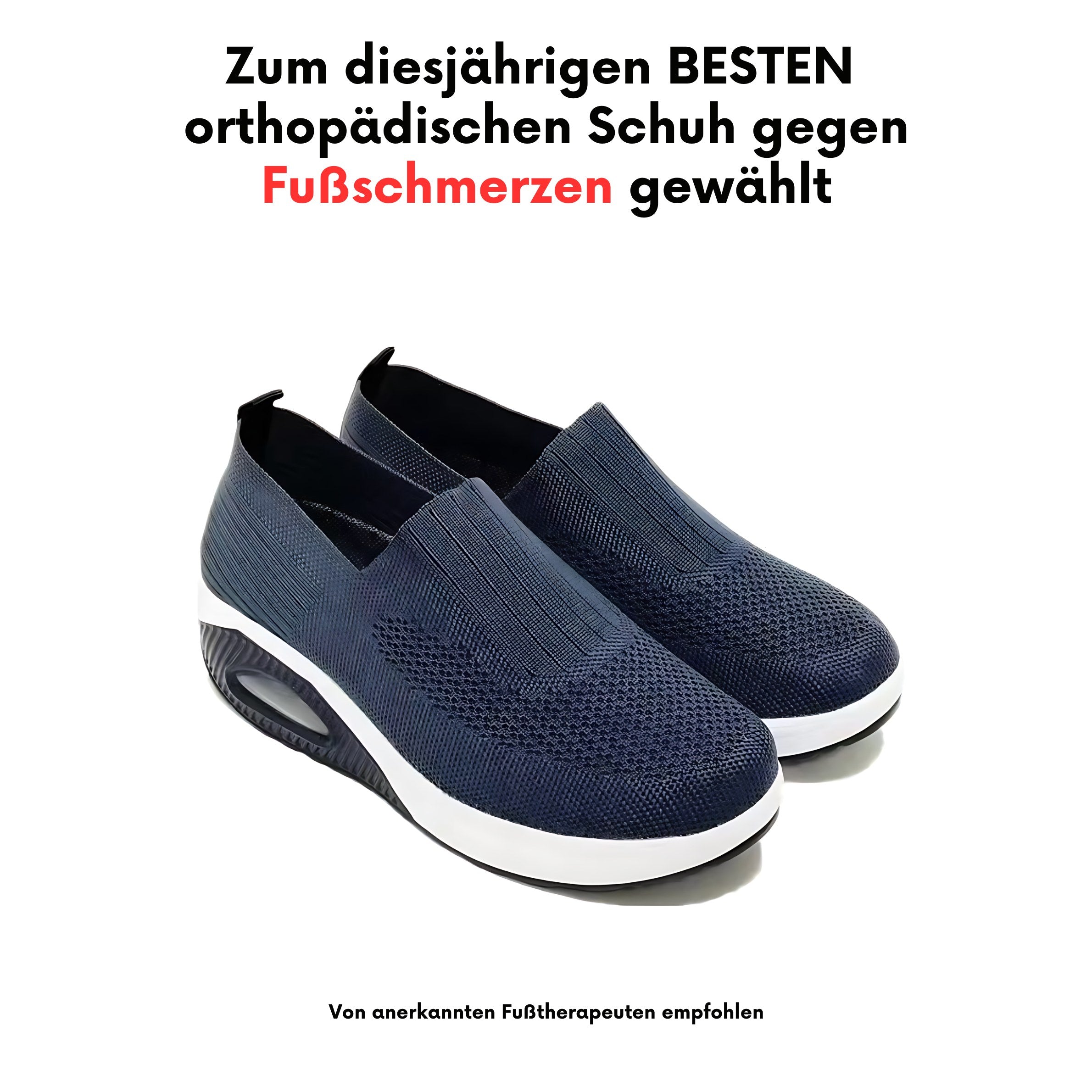 Amelie | Damen-Slip-On-Schuhe mit Dämpfung, Orthopädische Komfortschuhe | Nomad NTS