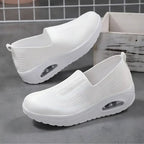 Amelie | Damen-Slip-On-Schuhe mit Dämpfung, Orthopädische Komfortschuhe | Nomad NTS | Weiß