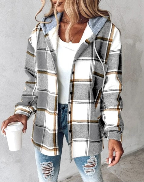 Anais | Damen Kapuzenpullover mit Kordelzug, locker geschnittene Komfortjacke | Nomadnts | Black