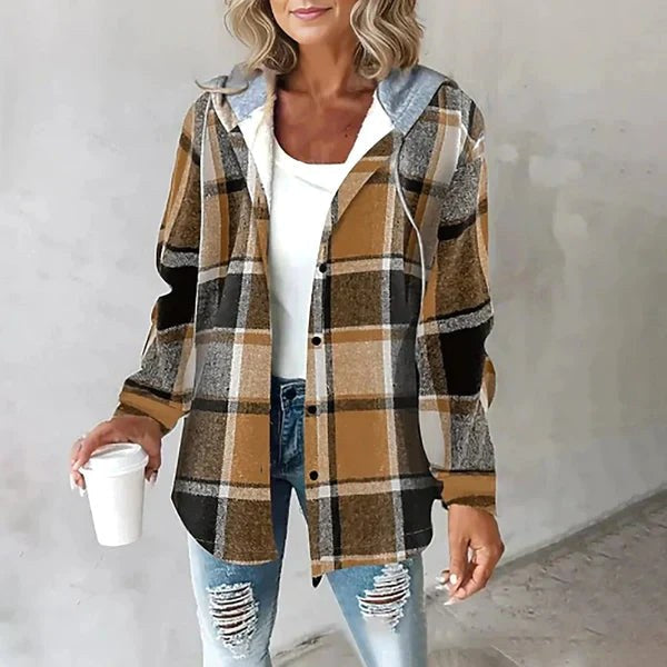 Anais | Damen Kapuzenpullover mit Kordelzug, locker geschnittene Komfortjacke | Nomadnts | Nomadnts