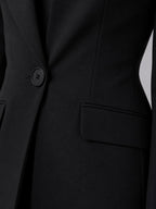 Annie | Damen tailliert geschnittener Blazer- und Hosenanzug, eleganter Zweiteiler | Nomadnts | Brown