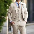 Anton | Herrenanzug Slim Fit mit Weste, Dreiteiliger Anzug | Nomad NTS | Grau
