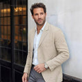 Arkadiusz | Herrenleinenblazer im Smart-Casual-Stil, leichte Sommerjacke | Nomad NTS