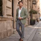 Arkadiusz | Herrenleinenblazer im Smart-Casual-Stil, leichte Sommerjacke | Nomad NTS