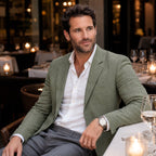 Arkadiusz | Herrenleinenblazer im Smart-Casual-Stil, leichte Sommerjacke | Nomad NTS