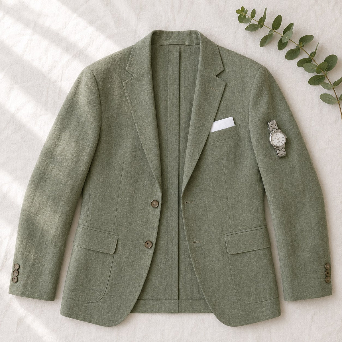 Arkadiusz | Herrenleinenblazer im Smart-Casual-Stil, leichte Sommerjacke | Nomad NTS