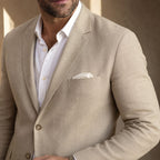 Arkadiusz | Herrenleinenblazer im Smart-Casual-Stil, leichte Sommerjacke | Nomad NTS