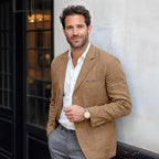 Arkadiusz | Herrenleinenblazer im Smart-Casual-Stil, leichte Sommerjacke | Nomad NTS