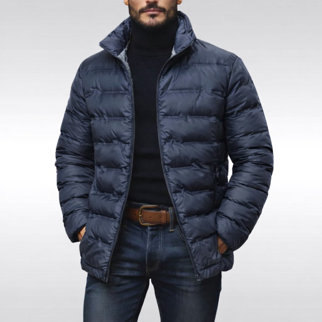 Armin | Herrensteppjacke mit modernem Design, wärmende Herbstjacke | Nomad NTS | Grey