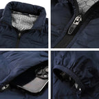 Armin | Herrensteppjacke mit modernem Design, wärmende Herbstjacke | Nomad NTS | Black