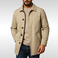 Arnold | Herren Trenchcoat mit klassischem Design, eleganter Herbstmantel | Nomad NTS | Khaki