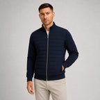 Austin | Herren-Hybridjacke mit Steppung und Strickärmeln, Herbstjacke | Nomadnts