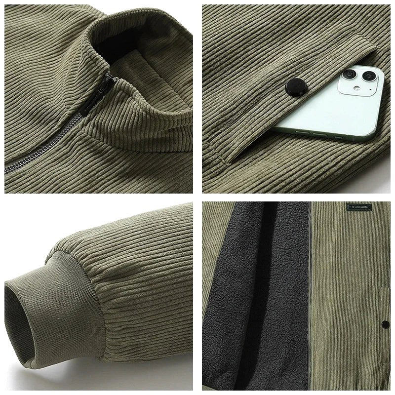 Blake | Herren-Cordjacke, warme Komfortjacke | Nomadnts