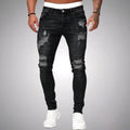 Blake | Herren Skinny Ripped Jeans, Destroyed-Look Jeans mit mittlerer Bundhöhe | Nomadnts | Nomadnts