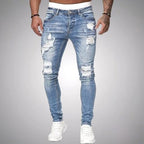 Blake | Herren Skinny Ripped Jeans, Destroyed-Look Jeans mit mittlerer Bundhöhe | Nomadnts | Nomadnts