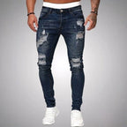 Blake | Herren Skinny Ripped Jeans, Destroyed-Look Jeans mit mittlerer Bundhöhe | Nomadnts | Nomadnts