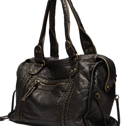Brigitte | Damen Umhängetasche mit Reißverschluss, Elegante Alltags-Handtasche | Nomad NTS
