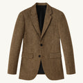 Bryce | Klassischer Herren-Blazer aus Tweed mit Fischgrätmuster, taillierte, elegante Jacke | Nomadnts