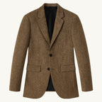 Bryce | Klassischer Herren-Blazer aus Tweed mit Fischgrätmuster, taillierte, elegante Jacke | Nomadnts