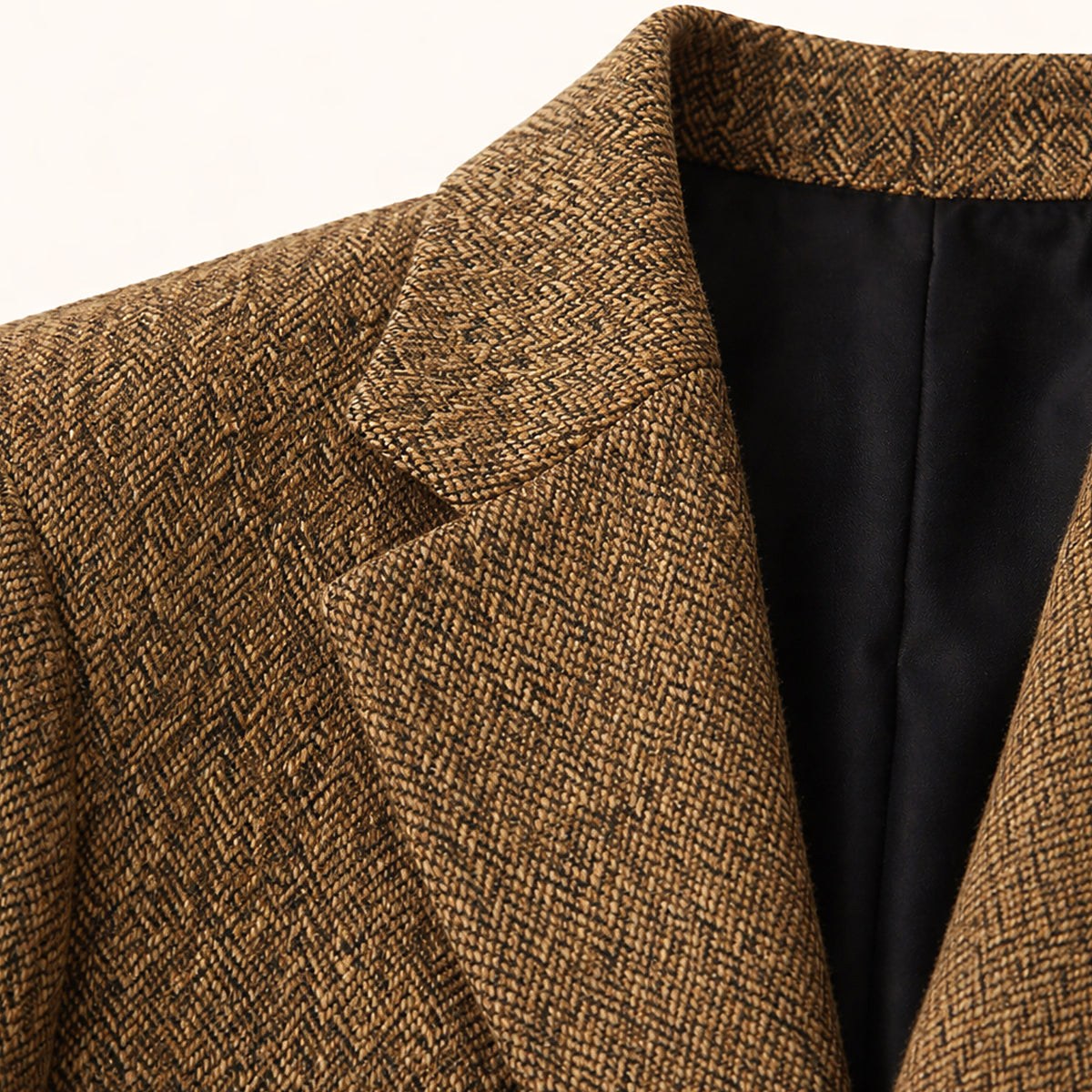 Bryce | Klassischer Herren-Blazer aus Tweed mit Fischgrätmuster, taillierte, elegante Jacke | Nomadnts