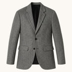 Bryce | Klassischer Herren-Blazer aus Tweed mit Fischgrätmuster, taillierte, elegante Jacke | Nomadnts