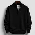 Burkhard | Herrenpullover mit Reißverschluss, Strukturierter Pullover | Nomad NTS | Navy Blue