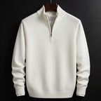 Burkhard | Herrenpullover mit Reißverschluss, Strukturierter Pullover | Nomad NTS