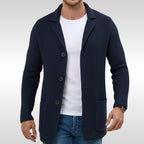 Caleb | Herren-Strickjacke mit Strukturmuster, leger geschnittene Alltags-Strickjacke | Nomadnts | Beige