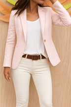 Carol | Damen tailliert geschnittener Büro-Blazer, eng geschnittener eleganter Blazer | Nomadnts | Nomadnts