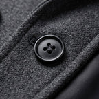 Carson | Zweireihiger Woll-Trenchcoat für Herren, langer, taillierter Mantel | Nomadnts