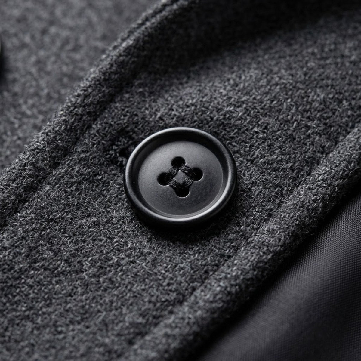 Carson | Zweireihiger Woll-Trenchcoat für Herren, langer, taillierter Mantel | Nomadnts