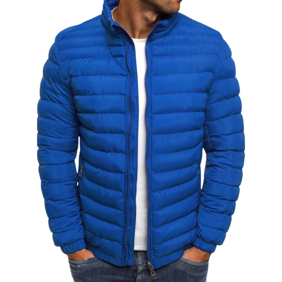 Carsten | Elegante leichte Übergangsjacke, stilvolle Herbstjacke | Nomad NTS | Blauw