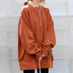 Cecilia | Damen Oversized Strickpullover, strukturierter gemütlicher Pullover | Nomadnts | Blue