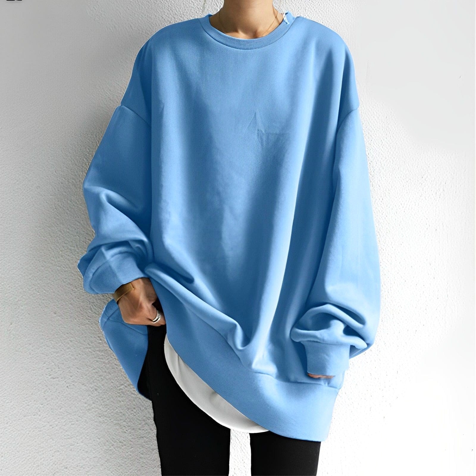 Cecilia | Damen Oversized Strickpullover, strukturierter gemütlicher Pullover | Nomadnts | Nomadnts
