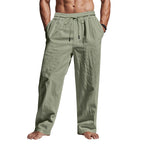 Cedric | Herren Leinenhose mit Tunnelzug-Bund, lockere Sommerhose | Nomadnts | Nomadnts