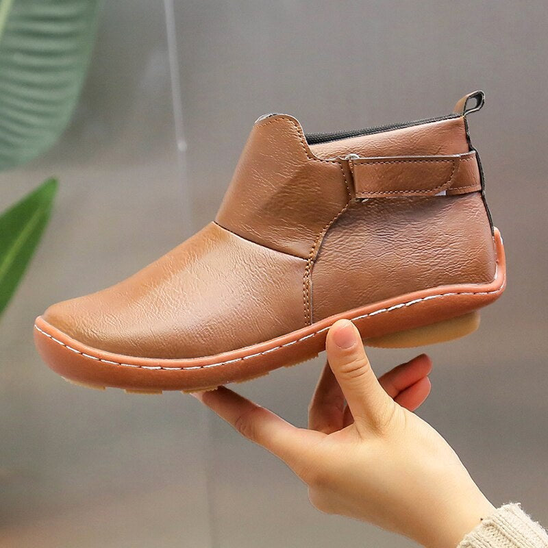 Charlotte | Damen orthopädische Stiefeletten, stützende Herbststiefel | Nomadnts | Nomadnts